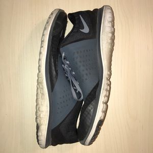 Black and grey nike’s